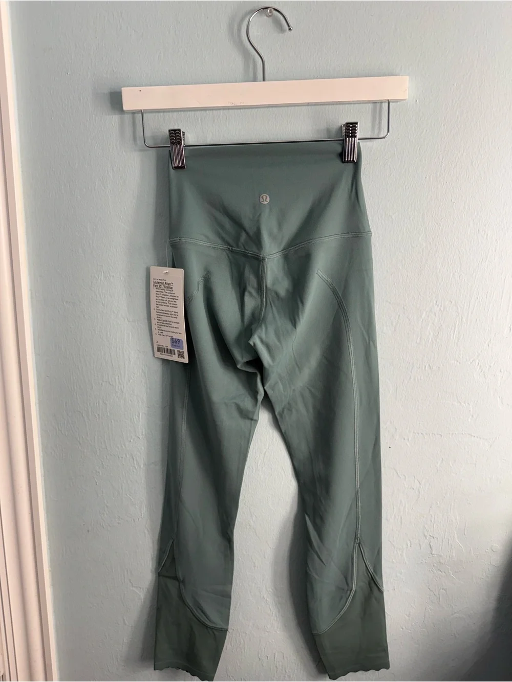 Lululemon Align High-Rise Scallop Pant 25”/Color Tidewater Teal